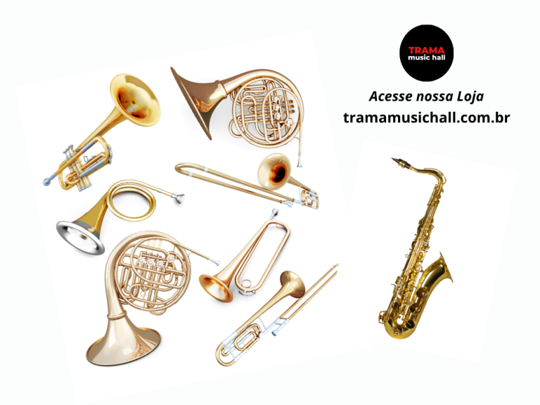 instrumentos de sopro - capa - trama music hall
